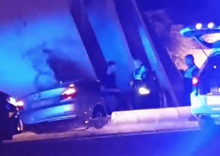 Imagen del siniestro (Foto TA)